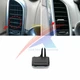 Universal A/C Air Vent Paddle Clip w/Chrome For Porsche 92A 958 Cayenne 2011-17
