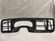 99-02  Silverado Sierra Yukon Tahoe Cluster Dash Trim Radio Bezel Black GM Oem