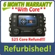 Refurbished 2013 - 2016 Dodge Ram Uconnect Radio Bluetooth VP2 RA2 Short Block