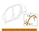 GM OEM 16-20 Envision Quarter Panel Exterior Trim-Wheel Opng Mldg 23441772