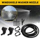 For 2011-2016 Ford F250 F350 F450 F550 Windshield Washer Hose And Nozzle 2M USA