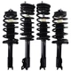 4pcs Front & Rear Struts Shocks Coil Assembly For Saturn SC SL SL1 SL2 1991-1992