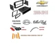 2006-2015 CHEVROLET IMPALA EQUINOX CAR STEREO INSTALL DASH KIT, HARNESS AI