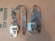 2006-2013 TOYOTA RAV4 RAV 4 FRONT LEFT RIGHT SEAT BELTS PAIR GRAY OEM