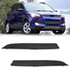 Ford Escape Headlight Trim Pair 2013-2016 Black Driver Passenger Front Headlamp