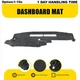 Gray Mat Dash Cover for Chevrolet K1500 K2500 K3500 1988-1994 Dashboard Pad US