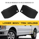 2Pcs Fit For Ford F-150 2021 2022 2023 Left and Right Stone Guard Cover Black
