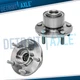 Front Wheel Bearings and Hub Assembly Set for 2004-2005 Mazda 3 - Before 1/5/05