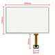 LB070WV7 7" 8Pin Touch Screen Digitizer for Hyundai Sonata Veloster LMS700KF30
