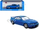 NISSAN SKYLINE GT-R R33 RHD BLUE "LM LIMITED" 1/64 BY INNO MODELS IN64-R33-LMLTD