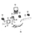 Genuine Mopar Air Conditioning & Heater Outlet 1UQ84SZSAC