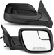 Passenger Side Door Mirror Replacement for 2011&ndash;2019 Ford Explorer, Manual Foldi