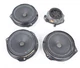 2008-2014 Mercedes W204 C250 C300 Audio Speaker SET Of 4 OEM