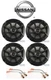 Kicker CS 6.5" Front+Rear Car Speaker Replacement Kit For 07-12 Nissan Altima