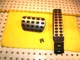 Mercedes 72-85 R107 SL AUTOMATIC Metal BLACK Modified Genuine OEM 2 Pedals,T2