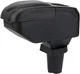 Armrest Box for Honda CR-Z Console Organizer Double Layer Storage with USB Ports
