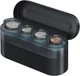 HALOBLK Larger-Capacity Coin Holder for Car Change Organizer, Black 