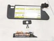Jeep JK Wrangler OEM Driver Left Sun Visor Black 55371009AA 2007-2009 59555