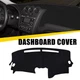 Black Dashboard Pad For 2007-2012 Fourth Generation Nissan Altima Anti-Slip New
