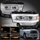 Fits 2019-2024 Dodge Ram 2500 3500 Switchback LED Signal Projector Headlights