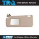 TRQ Left Ivory Sun Visor Fits 2010-2012 Toyota RAV4