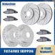 ​Front & Rear Brake Rotors Pads Kit fit for Kia Optima 2011-2015 Slotted Brakes