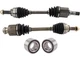 TRQ Axle and Wheel Bearing Kit fits Mazda 5 2006-2010, 2012-2015 85GCXJ