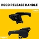 Hood Release Handle for 2013-2017 Ford Fusion / Lincoln MKZ #DS7Z-99042C74-A