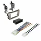 Double DIN / Single DIN Car Stereo Install Mounting Kit for 2007-11 Toyota Camry