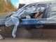 Driver Front Door Electric Green Tint Fits 06-10 BMW 550i 2812351