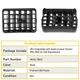 Black Center Dash Air Vent Grille For 1996-2002 Toyota Tacom &4Runner 5506335010