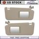✅Left Right Side Car Sun Visor Pair With Vanity Light Fits 2006-2013 Toyota RAV4