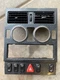 R170 SLK230 SLK320 SPORT DASH RADIO AC CLIMATE CONTROL BEZEL FACE