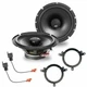 Rear Door Speaker Replacement Package for 1997-2000 Dodge Dakota | NVX