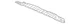 Genuine GM Rear Floor Panel Rear Extension 12380306