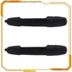 2x Black Outside Rear LH RH For Toyota RAV4 Exterior Outer Door Handle New