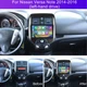 4+64GB Android 14 For Nissan Versa Note 2014-2016 Car Radio Stereo Navi Carplay