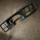 🔥 99-02 NBS SILVERADO SIERRA Truck SUV Cluster Dash Trim Radio Bezel Dark Gray 