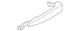 Genuine BMW Handle Outside 51-21-7-332-566