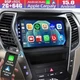 Android 15 Carplay Car Stereo Radio GPS 64GB For Hyundai Santa Fe IX45 2013-2018