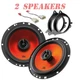 JBL Stage162F 6.5" 400 Watt Car or Truck Speakers Front or Rear Doors for Toyota