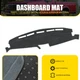 For Ford 1992-1996 F150 F250 F-350 Truck Dash Cover Mat Dashboard Carpet Gray T