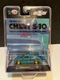 1/64 M2 CHASE CAR 1995 CHEVROLET S10 PICKUP TRUCK TEAL NEW SIZE CHEVY S-10