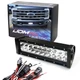 11" 60W High Power Double-Row Mini LED Light Bar Kit For Truck SUV Jeep Off-Road
