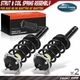 2x Front Complete Strut & Coil Spring Assembly for Audi A6 A6 Quattro A7 Quattro