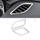 Instrument L&R Air Outlet Vent Trim For Volkswagen ID.4 21-2023 Silver Titanium