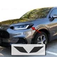 For 2023-2026 Honda HR-V Headlight Side Markers SMOKE Overlays Vinyl Tint Decals