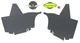 1965 Ford Galaxie 500 XL Trunk Side Boards Gray 2 Pcs
