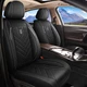 Full Set Car Seat Cover For Ford C-Max 2013-2018 Faux Leather (5 Seats,Black)