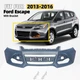 For 2013-2016 Ford Escape Front Bumper Cover Kit Primed w/o Sensor Hole